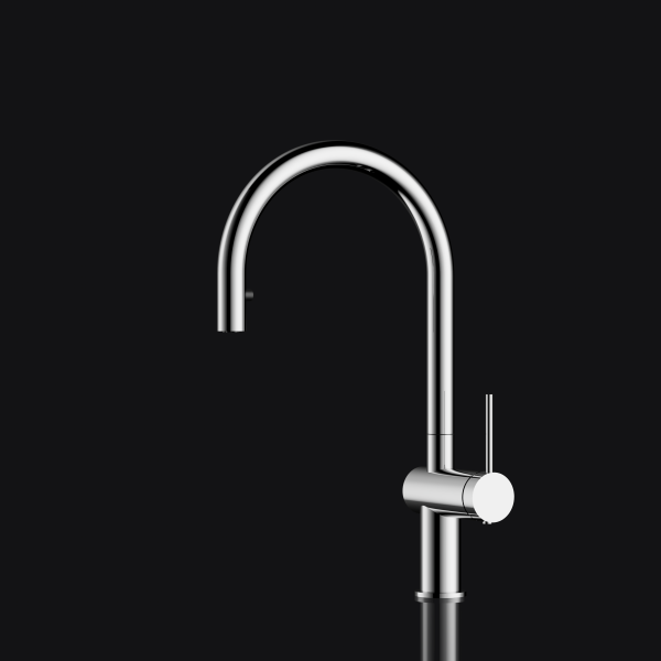 ברז מטבח נשלף "פיטארו" מוברש