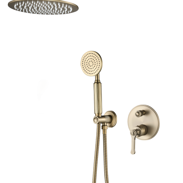 חבילת רחצה קומפלט 6 חלקים "מילאן" - זהב לייט