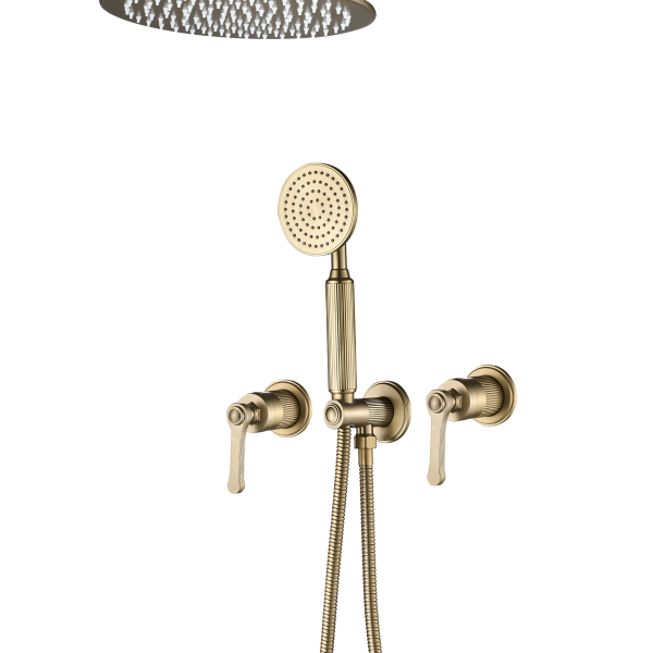 חבילת רחצה קומפלט 7 חלקים "מילאן" - זהב לייט