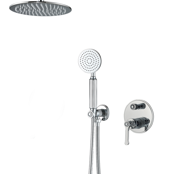 חבילת רחצה קומפלט 6 חלקים "מילאן" - ניקל